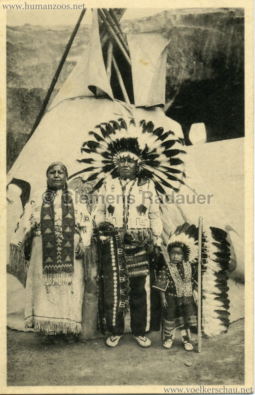 1935 Exposition de Bruxelles - Sioux Peaux Rouges 1 VS