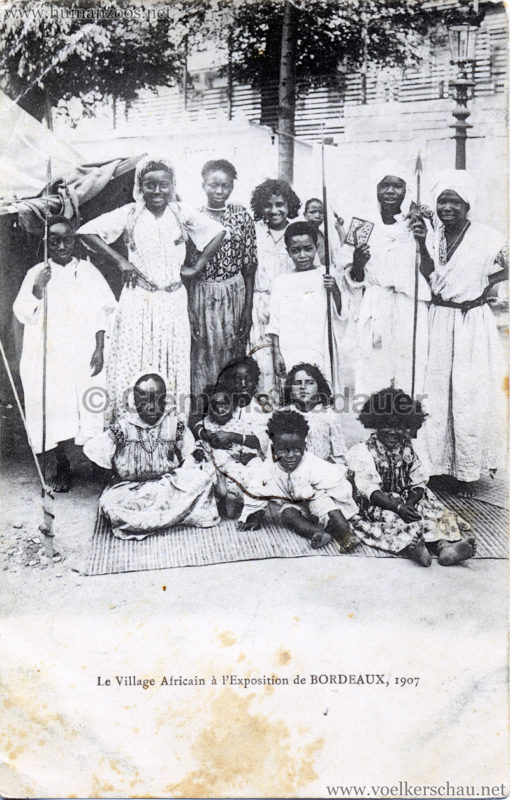 1907 Exposition de Bordeaux - Le Village Africain 5