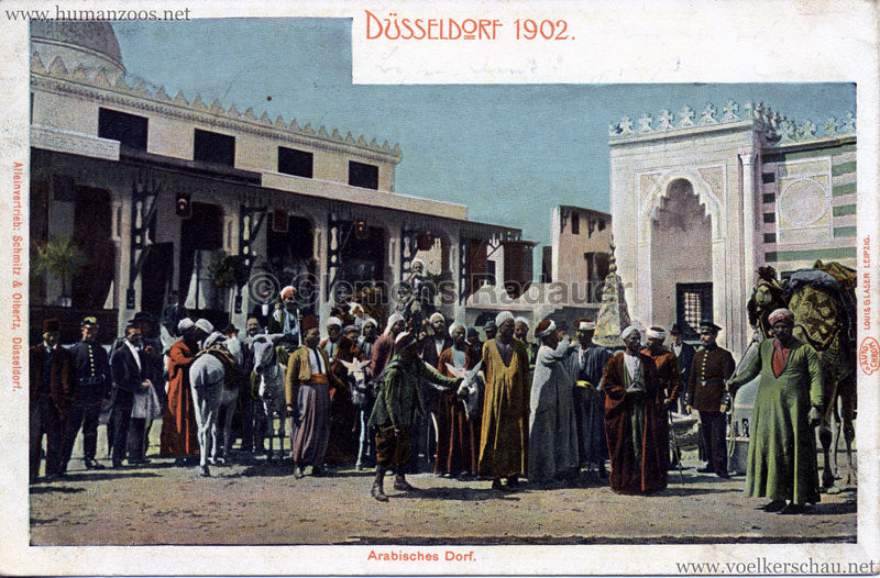1902 Industrie- & Gewerbeausstellung Düsseldorf - Arabisches Dorf