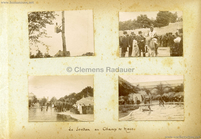 1896 Exposition Ethnographique de l'Afrique occidentale et orientale - Champs de Mars FOTO