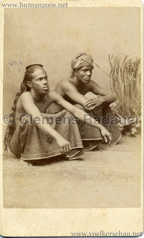 1885 Die Singhalesen der Hagenbeck'schen Ceylon-Expedition 3