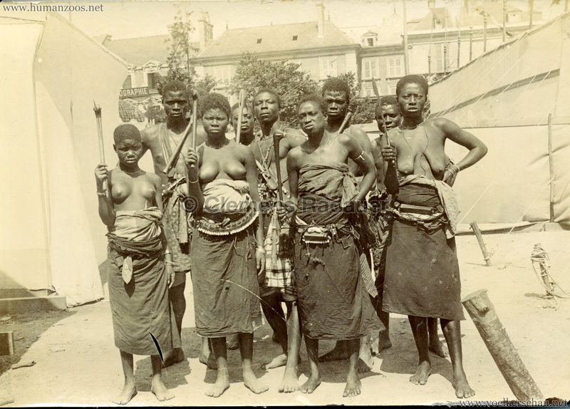 1895 Exposition National Angers - Dahomeens 1