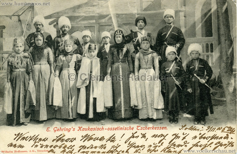 1900 E. Gehring's Kaukasisch-ossetinische Tscherkessen 5