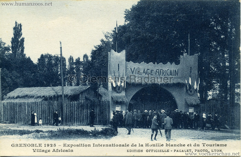 1925 Exposition Internationale Grenoble - Le Village Africain 2