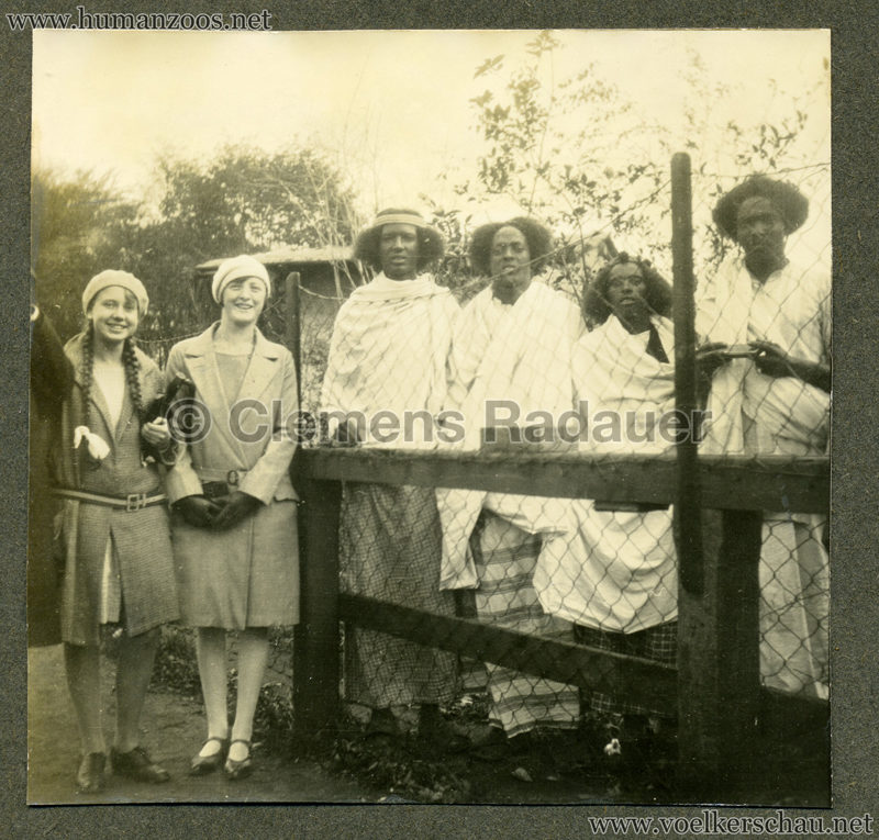 1929 Somali Völkerschau Hagenbeck FOTO