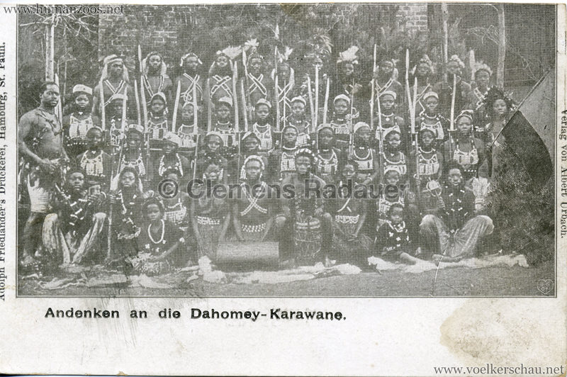 Andenken an die Dahomey-Karawane 1 2