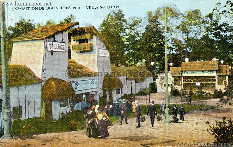 1910 Exposition de Bruxelles - Le Village Sénégalais 5