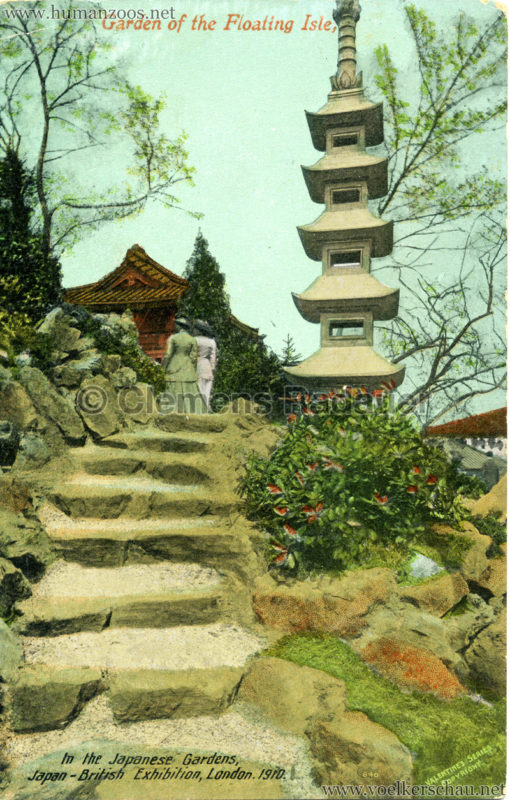 1910 Japan-British Exhibition Japan-British Exhibition - Gardens of the Floating Isle