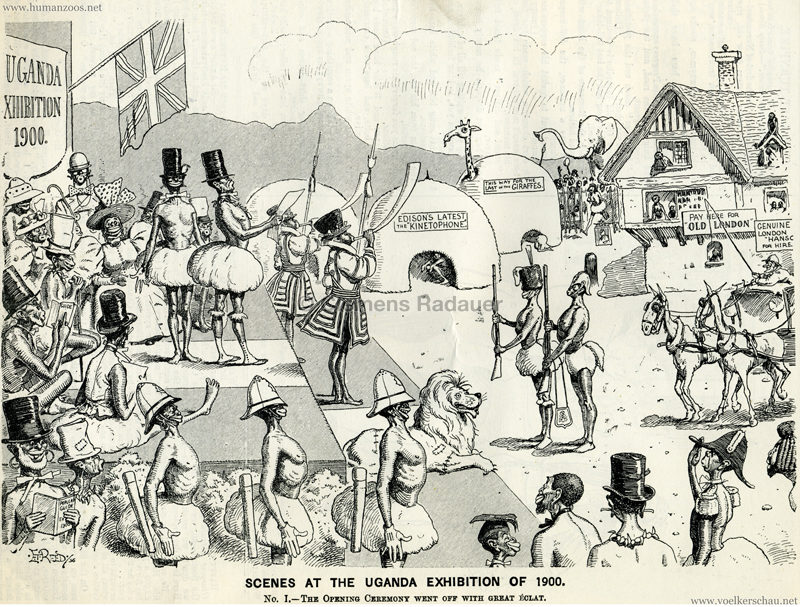 Scenes at the Uganda Exhibition of 1900