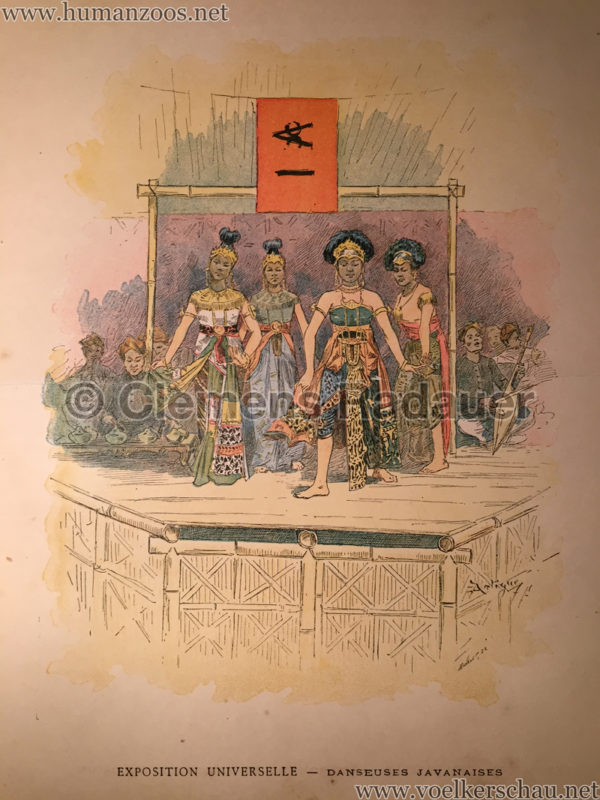 1889 Exposition Universelle Paris - Danseuse Javanaises