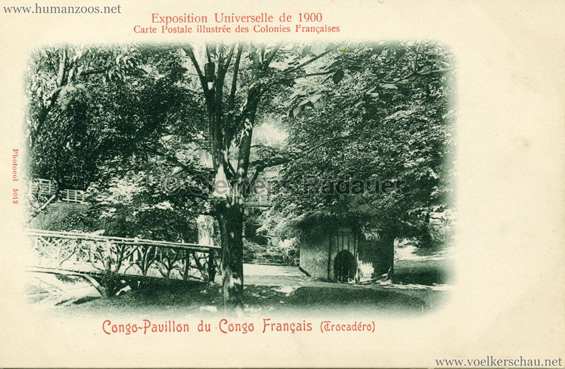 1900 Exposition Universelle de Paris - Congo-Pavillon du Congo Francais
