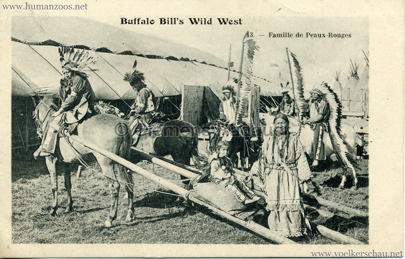 Buffalo Bill's Wild West - 13. Famille de Peaux Rouges