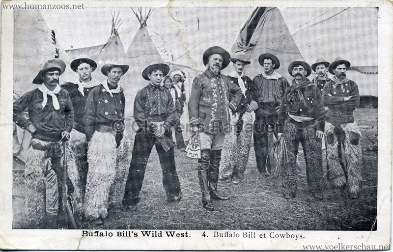 Buffalo Bill's Wild West - 4. Buffalo Bill et Cowboys gel. 10.11.1905