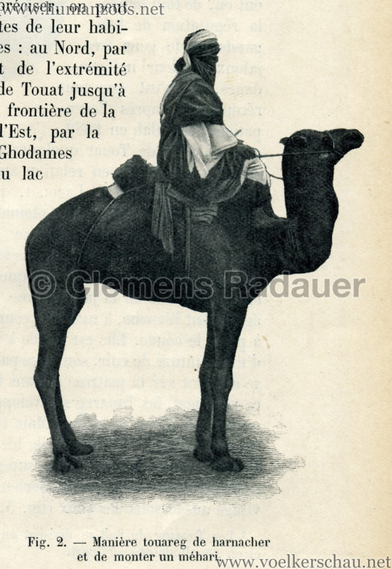 1907.08.10 La Nature No 1785 - Les Touareg a l'Exposition Coloniale Detail 2