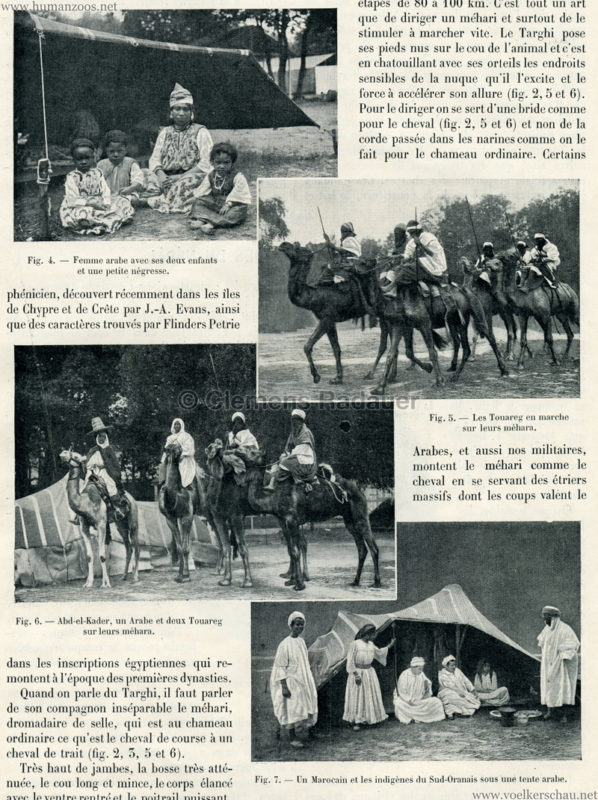 1907.08.10 La Nature No 1785 - Les Touareg a l'Exposition Coloniale Detail 4