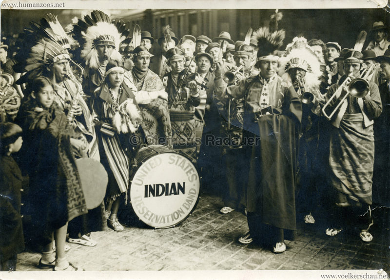 1931 Exposition Coloniale Internationale Paris - United States Reservation Band PRESSEFOTO VS