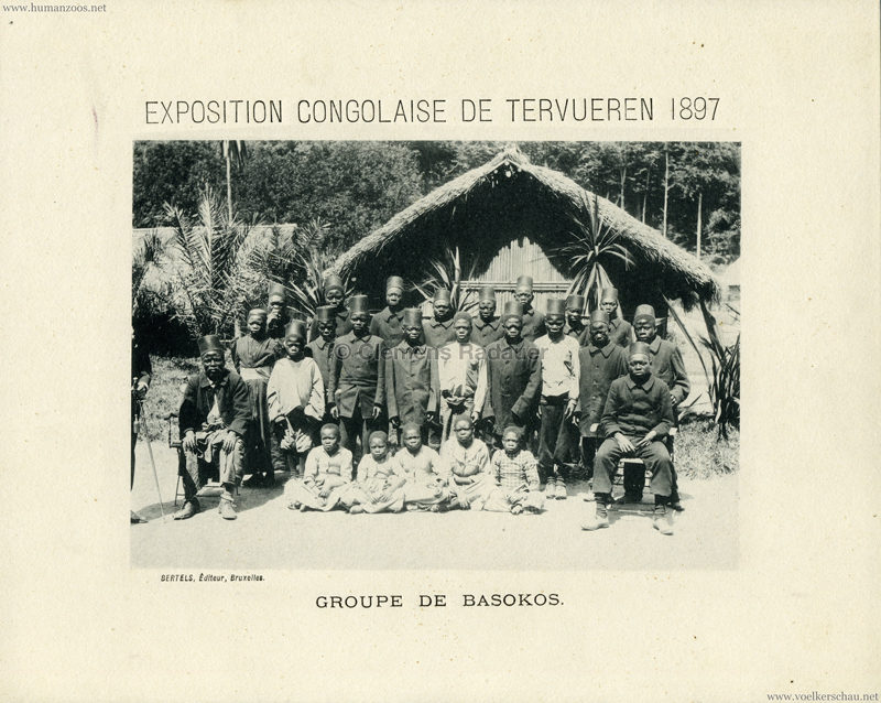 1897 Exposition Congolaise de Tervueren - Groupe de Basokos