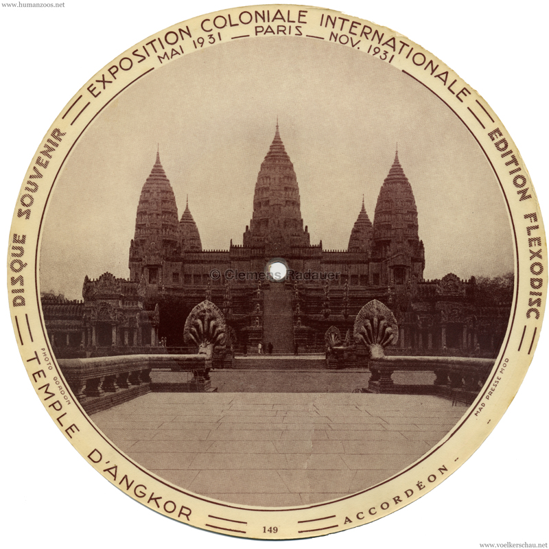 1931 Exposition Coloniale Flexodisc 149