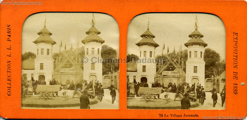 1889 Exposition Universelle Paris STEREO Scan