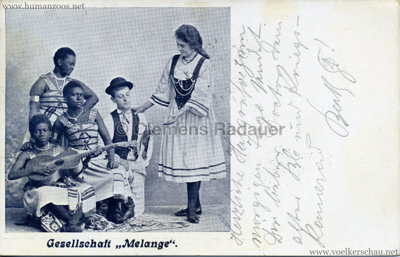1902 Gesellschaft Melange gel 23.07.1902 Vordernberg