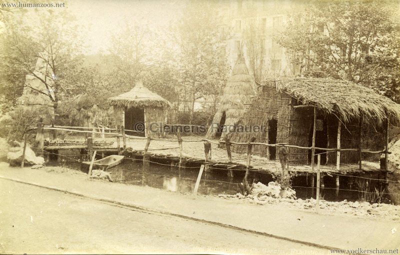 1889 Exposition Universelle Paris - J. Resegotti Sites Lacustres FOTO