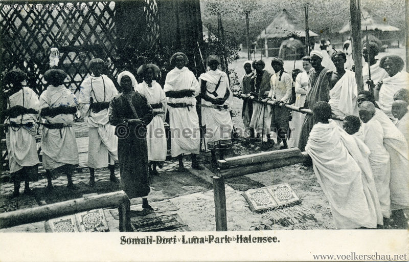 1910:1911 Lunapark Halensee - Somali-Dorf 8 VS