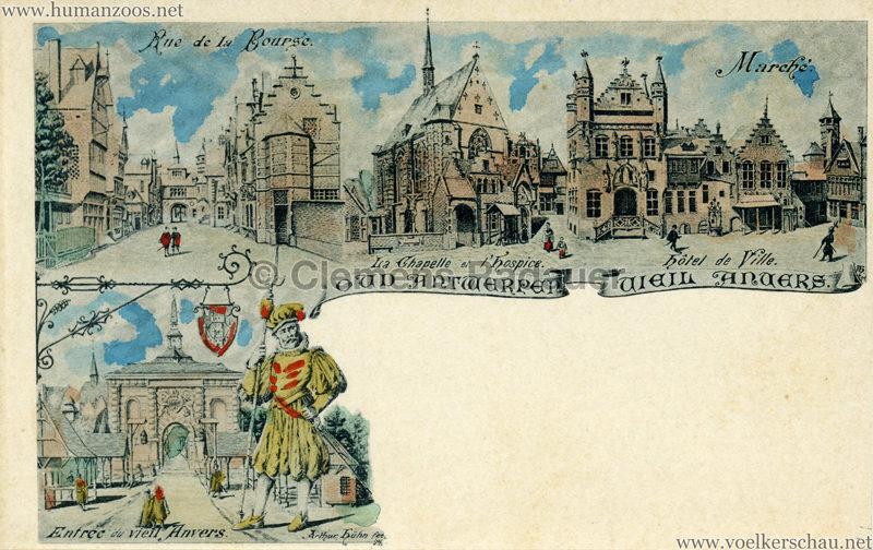1894 Exposition Universelle d'Anvers - Vielle Anvers
