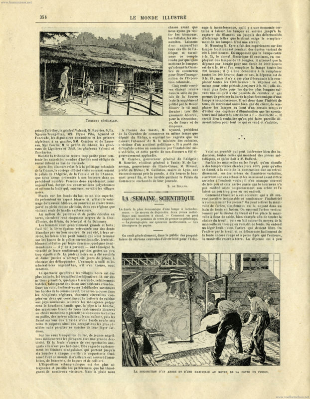 1894.06.02 Le Monde Illustré S. 354 - Exposition Universelle Lyon 2