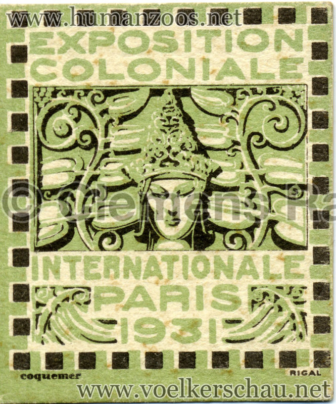 1931 Exposition Coloniale Internationale Paris - Jeton