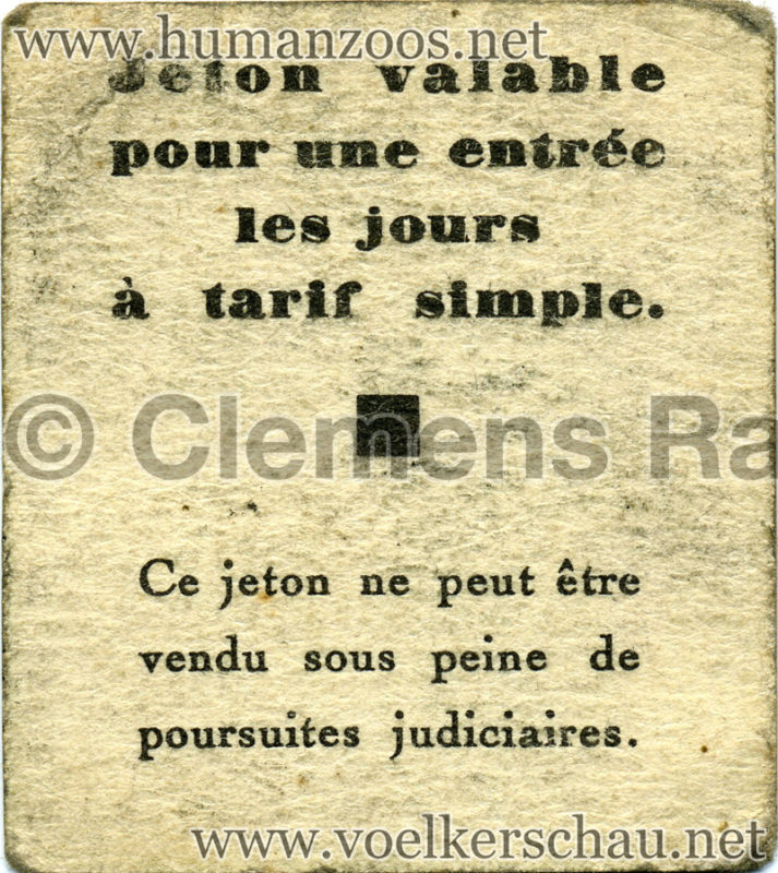 1931 Exposition Coloniale Internationale Paris - Jeton RS