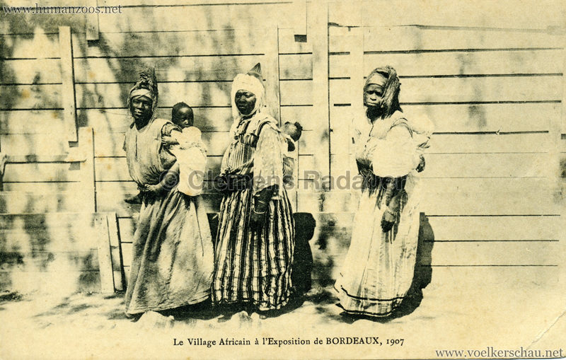 1907 Exposition de Bordeaux - Le Village Africain 13