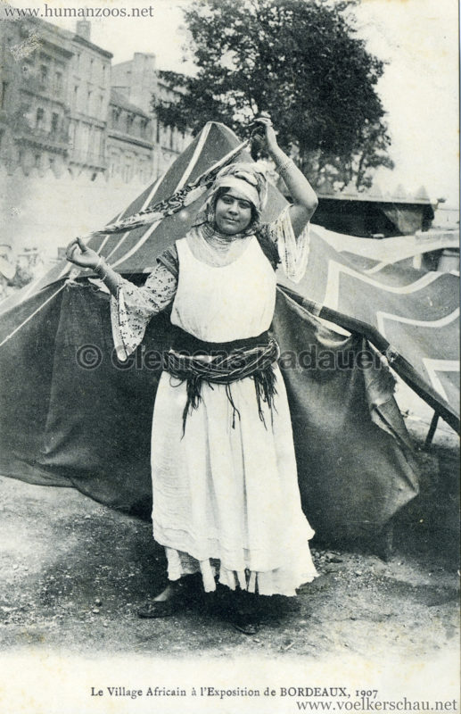 1907 Exposition de Bordeaux - Le Village Africain 14