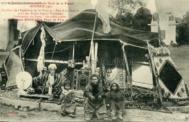 1911 Exposition Internationale du Nord de la France - Pavillon de L'Algerie et la Tunisie kopieren