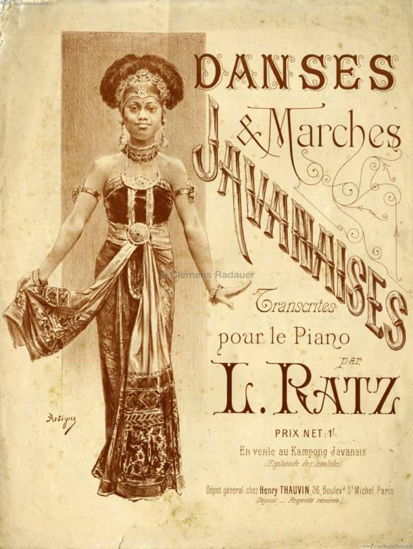 1889 Dances & Marches Javanaises 1