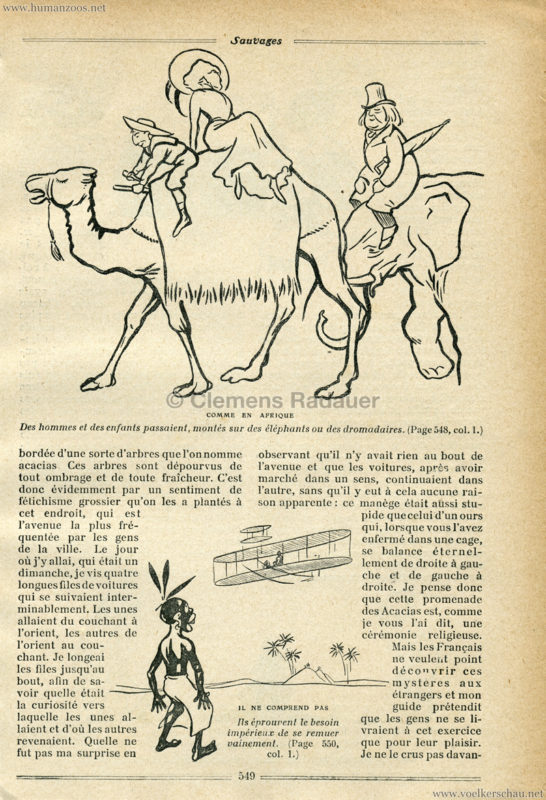 1908 Les Gallas - Jardin d'Acclimatation ARTIKEL 3