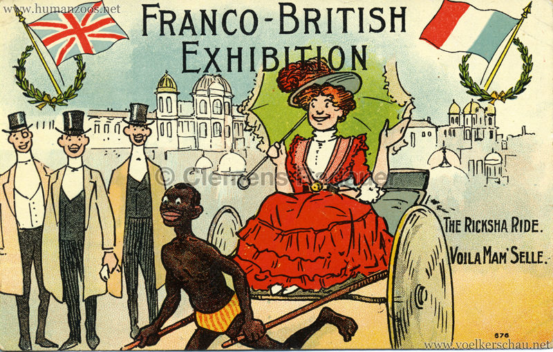 1908 Franco-British Exhibition - Ricksha Ride