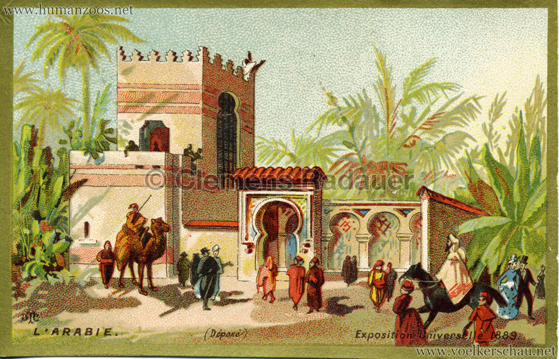 1889 Exposition Universelle Paris - L'Arabie