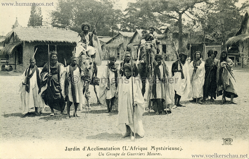 1910 L’Afrique Mystérieuse – Jardin d’Acclimatation – Human Zoos