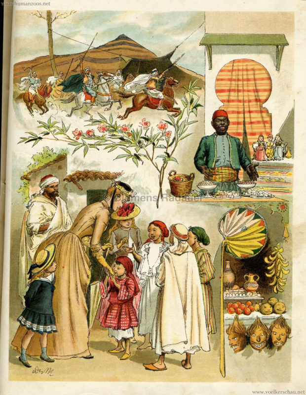 1889 A Travers l'Exposition - Exposition de l'Algerie