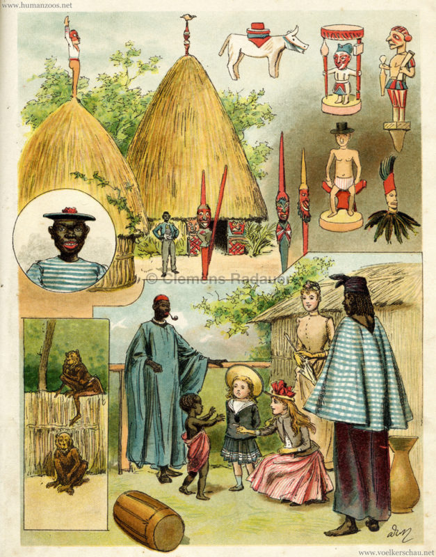 1889 A Travers l'Exposition - Le Senegal et La Nouvelle Caledonie