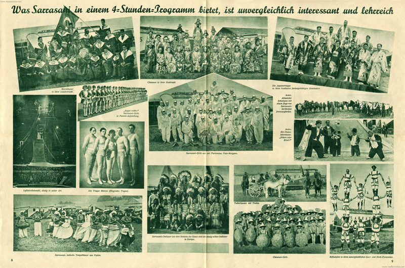 1931 Sarrasani's Illustrierte 27 Jg Nr 650 S8 & 9