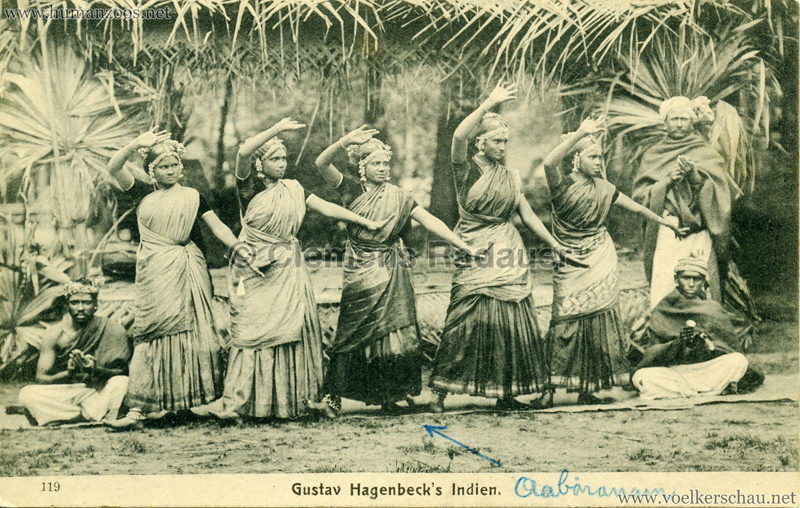 1905/1906 Gustav Hagenbecks Indien - 119 Name