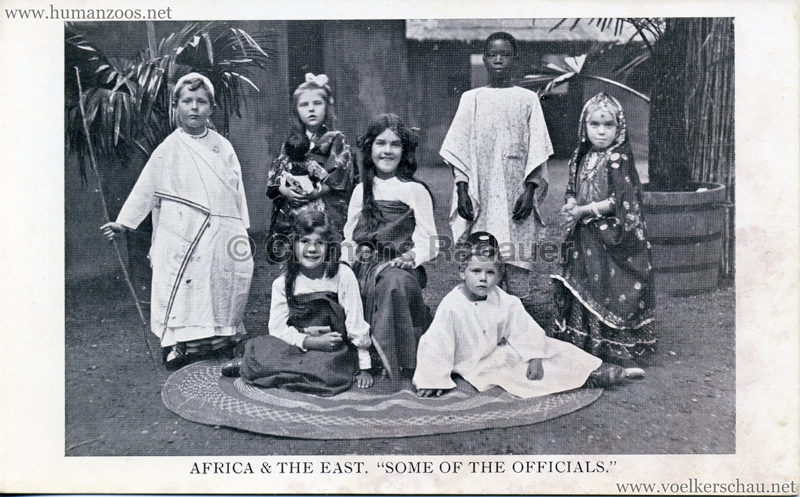 1909 Africa & The East Exhibition - Some of the Officials