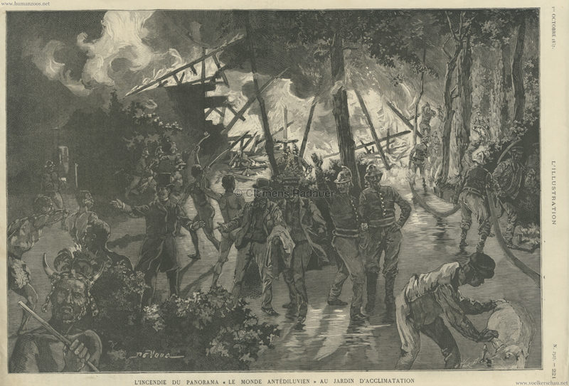 1887.10.01 L'Illustration N. 2327 - L'incendie du Panorama 