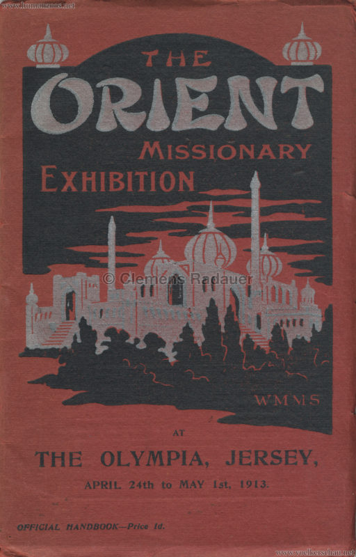 1913 The Orient Missionary Exhibition, Olympia Jersey 1