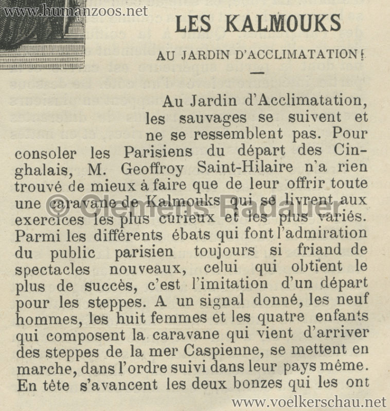 1883.09.29 La France Illustree - Les Kalmouks 1