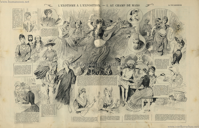 1889.06.22 La Vie Parisienne - L'Exotisme a l'Exposition