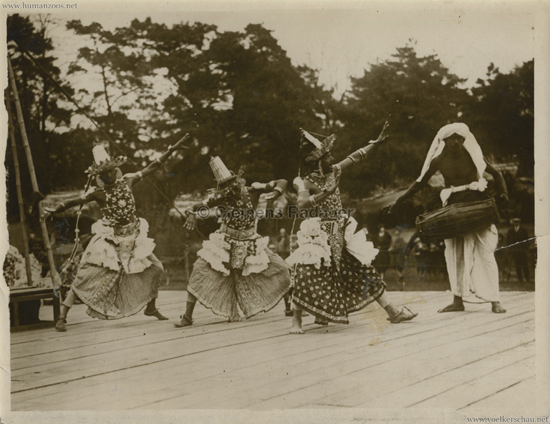1926 Village Hindou - Jardin d'Acclimatation Devil Dancers FOTO VS