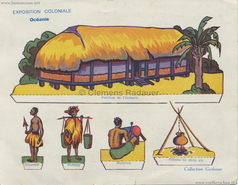 1931 Exposition Coloniale Internationale Paris - Collection Gaduase - Oceanie