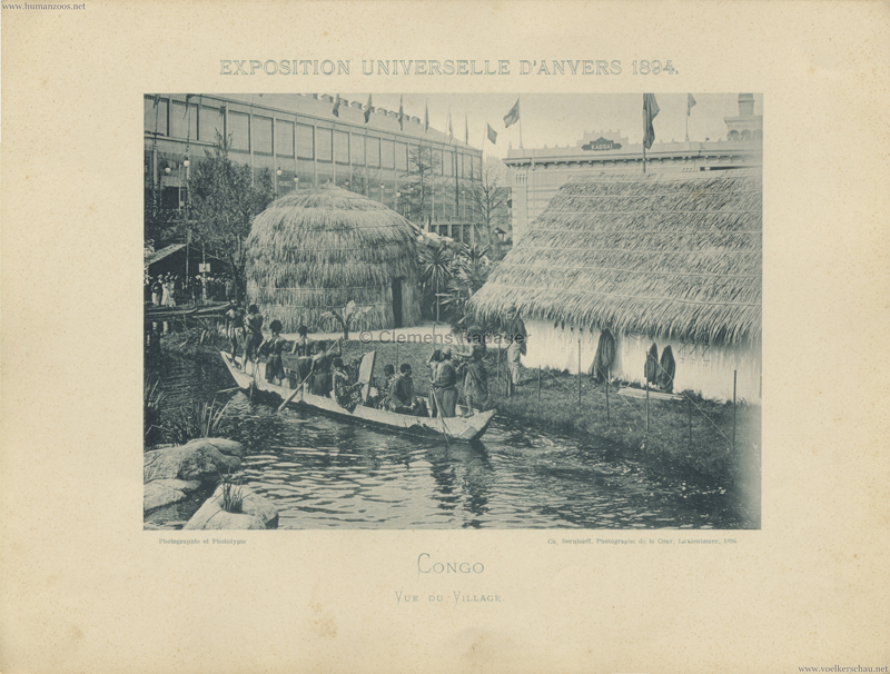 1894 Exposition Universelle d'Anver - Vue du Village